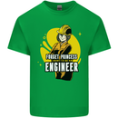 Funny Female Engineer Forget Princess Kids T-Shirt Childrens Irish Green