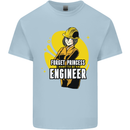 Funny Female Engineer Forget Princess Kids T-Shirt Childrens Light Blue
