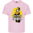 Funny Female Engineer Forget Princess Kids T-Shirt Childrens Light Pink