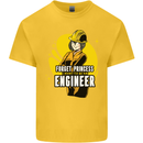 Funny Female Engineer Forget Princess Kids T-Shirt Childrens Yellow