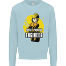 Funny Female Engineer Forget Princess Mens Sweatshirt Jumper Light Blue