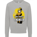 Funny Female Engineer Forget Princess Mens Sweatshirt Jumper Sports Grey