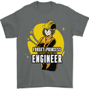Funny Female Engineer Forget Princess Mens T-Shirt 100% Cotton Charcoal