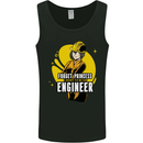 Funny Female Engineer Forget Princess Mens Vest Tank Top Black