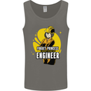 Funny Female Engineer Forget Princess Mens Vest Tank Top Charcoal