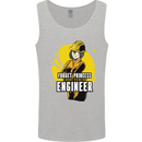 Funny Female Engineer Forget Princess Mens Vest Tank Top Sports Grey