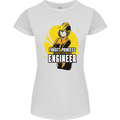 Funny Female Engineer Forget Princess Womens Petite Cut T-Shirt White