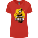 Funny Female Engineer Forget Princess Womens Wider Cut T-Shirt Red