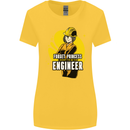 Funny Female Engineer Forget Princess Womens Wider Cut T-Shirt Yellow