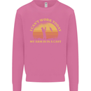 Funny Fishing Arm is In a Cast Fisherman Mens Sweatshirt Jumper Azalea