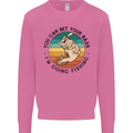 Funny Fishing Bet Your Bass Im Going Fisherman Mens Sweatshirt Jumper Azalea