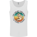 Funny Fishing Bet Your Bass Im Going Fisherman Mens Vest Tank Top White