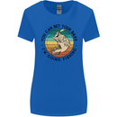 Funny Fishing Bet Your Bass Im Going Fisherman Womens Wider Cut T-Shirt Royal Blue