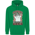 Funny French Bulldog Dog Frenchie Childrens Kids Hoodie Irish Green