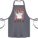 Funny French Bulldog Dog Frenchie Cotton Apron 100% Organic Steel