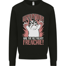 Funny French Bulldog Dog Frenchie Kids Sweatshirt Jumper Black