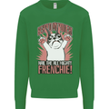 Funny French Bulldog Dog Frenchie Kids Sweatshirt Jumper Irish Green