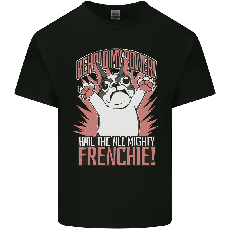 Funny French Bulldog Dog Frenchie Kids T-Shirt Childrens Black