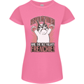 Funny French Bulldog Dog Frenchie Womens Petite Cut T-Shirt Azalea