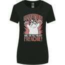 Funny French Bulldog Dog Frenchie Womens Wider Cut T-Shirt Black