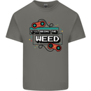 Funny Gaming Ill Bring the Weed Cannabis Mens Cotton T-Shirt Tee Top Charcoal