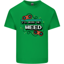 Funny Gaming Ill Bring the Weed Cannabis Mens Cotton T-Shirt Tee Top Irish Green