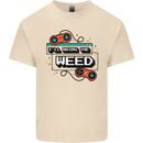 Funny Gaming Ill Bring the Weed Cannabis Mens Cotton T-Shirt Tee Top Natural