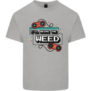 Funny Gaming Ill Bring the Weed Cannabis Mens Cotton T-Shirt Tee Top Sports Grey