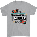 Funny Gaming Ill Bring the Weed Cannabis Mens T-Shirt 100% Cotton Sports Grey