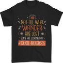 Funny Geology Geologist Science Cool Rocks Mens T-Shirt 100% Cotton Black