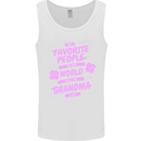 Funny Grandma Favourite People Grandparents Mens Vest Tank Top White