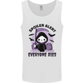 Funny Grim Reaper Movie Spoiler Halloween Mens Vest Tank Top White
