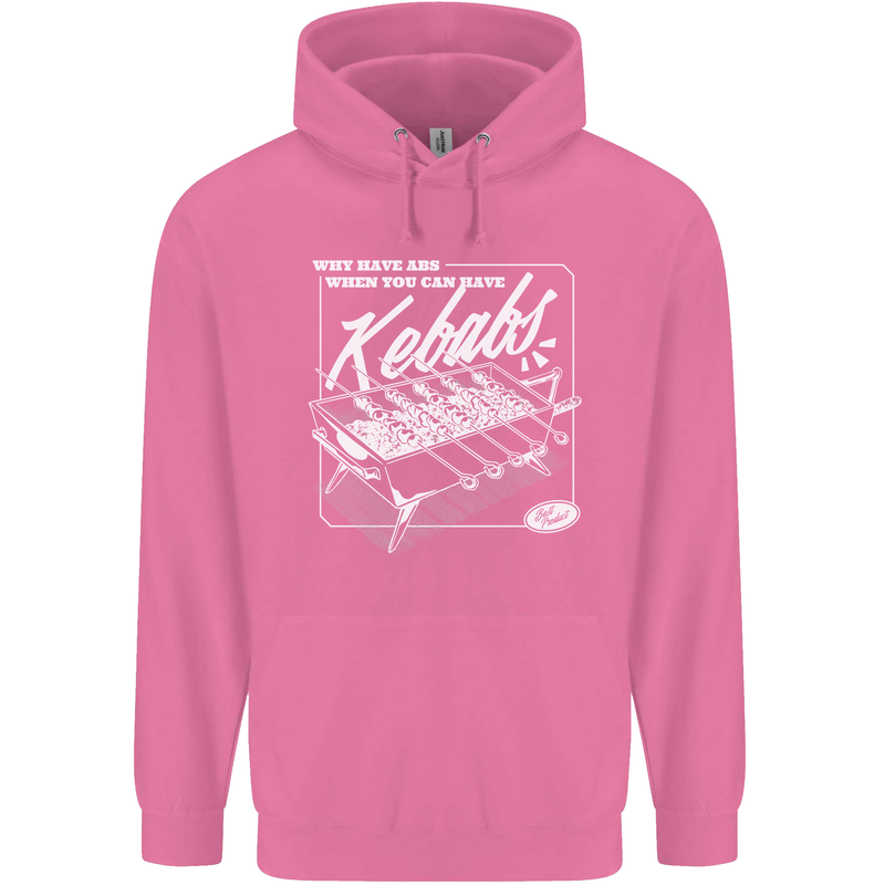 Funny Gym Overweight Fat Abs Kebabs Childrens Kids Hoodie Azalea
