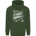 Funny Gym Overweight Fat Abs Kebabs Childrens Kids Hoodie Forest Green