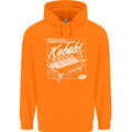 Funny Gym Overweight Fat Abs Kebabs Childrens Kids Hoodie Orange