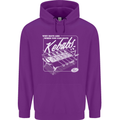Funny Gym Overweight Fat Abs Kebabs Childrens Kids Hoodie Purple