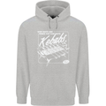 Funny Gym Overweight Fat Abs Kebabs Childrens Kids Hoodie Sports Grey