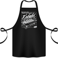 Funny Gym Overweight Fat Abs Kebabs Cotton Apron 100% Organic Black
