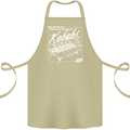 Funny Gym Overweight Fat Abs Kebabs Cotton Apron 100% Organic Khaki