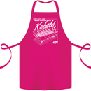 Funny Gym Overweight Fat Abs Kebabs Cotton Apron 100% Organic Pink