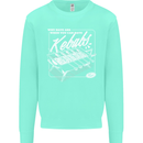 Funny Gym Overweight Fat Abs Kebabs Kids Sweatshirt Jumper Peppermint