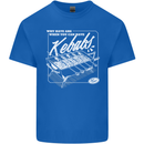 Funny Gym Overweight Fat Abs Kebabs Kids T-Shirt Childrens Royal Blue