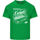 Funny Gym Overweight Fat Abs Kebabs Mens Cotton T-Shirt Tee Top Irish Green