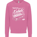 Funny Gym Overweight Fat Abs Kebabs Mens Sweatshirt Jumper Azalea