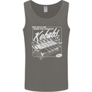 Funny Gym Overweight Fat Abs Kebabs Mens Vest Tank Top Charcoal