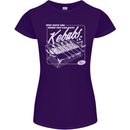 Funny Gym Overweight Fat Abs Kebabs Womens Petite Cut T-Shirt Purple