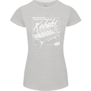 Funny Gym Overweight Fat Abs Kebabs Womens Petite Cut T-Shirt Sports Grey