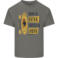 Funny Kayaking Kayak Mens Cotton T-Shirt Tee Top Charcoal
