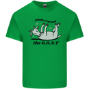 Funny Maybe I'm Not the GOAT Farming Kids T-Shirt Childrens Irish Green