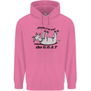 Funny Maybe I'm Not the GOAT Farming Mens 80% Cotton Hoodie Azelea